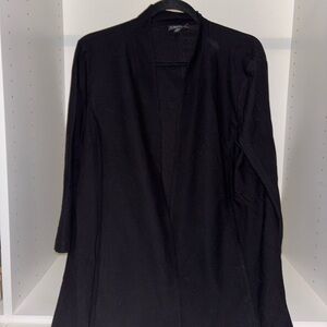 Eileen Fisher Black Open Blazer - Excellent Condition